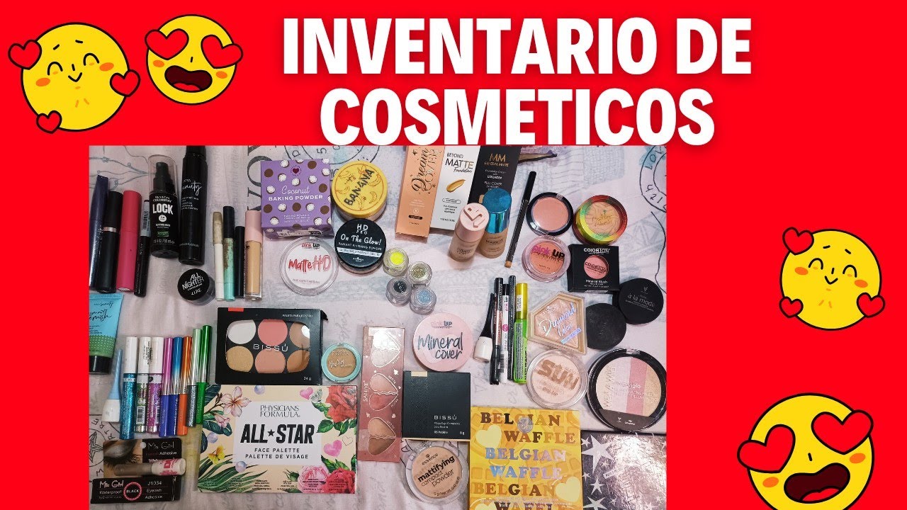 Inventario de cosméticos Parte 1/#cosmeticos #cosmetics #cosmético #inventario #coleccion #colección