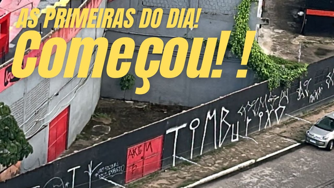 AS PRIMEIRAS DO DIA!  (OLHA O QUE A TORCIDA DO NÁUTICO FEZ! (COMEÇOU!)