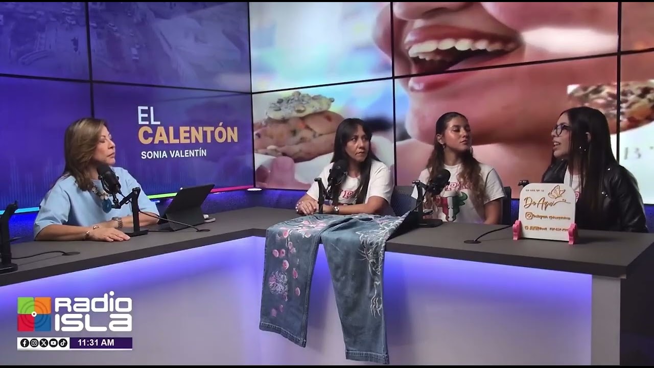 Universitarios emprendedores presentan sus negocios en el evento | El Calentón con Sonia Valentín