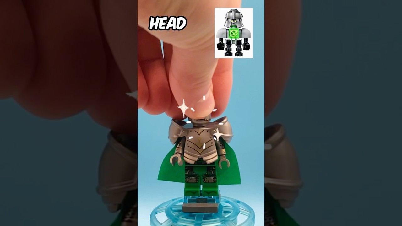 How to build LEGO Doctor Doom from MARVEL!