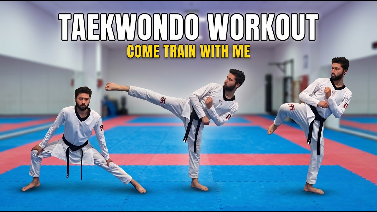 Come Train with ME! Black Belt Taekwondo Workout Session