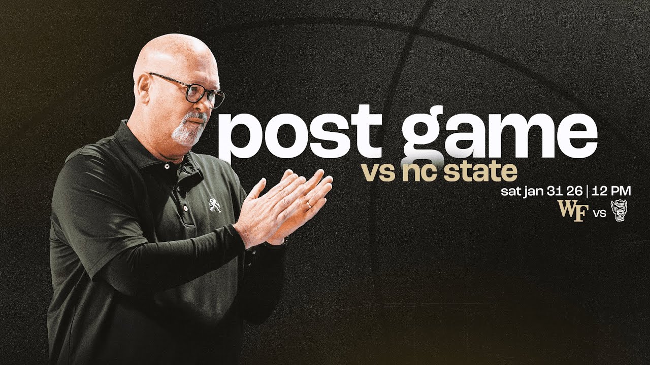 Steve Forbes - Postgame Presser vs. NC State