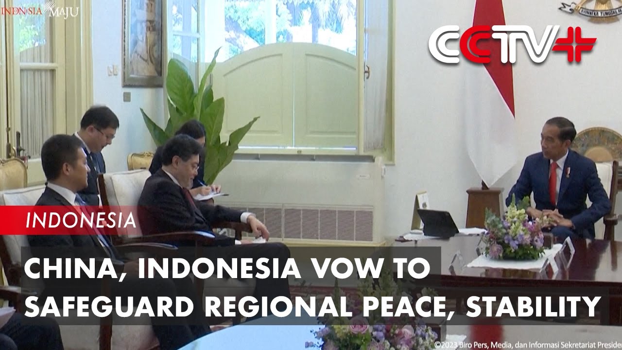 China, Indonesia Vow to Safeguard Regional Peace, Stability