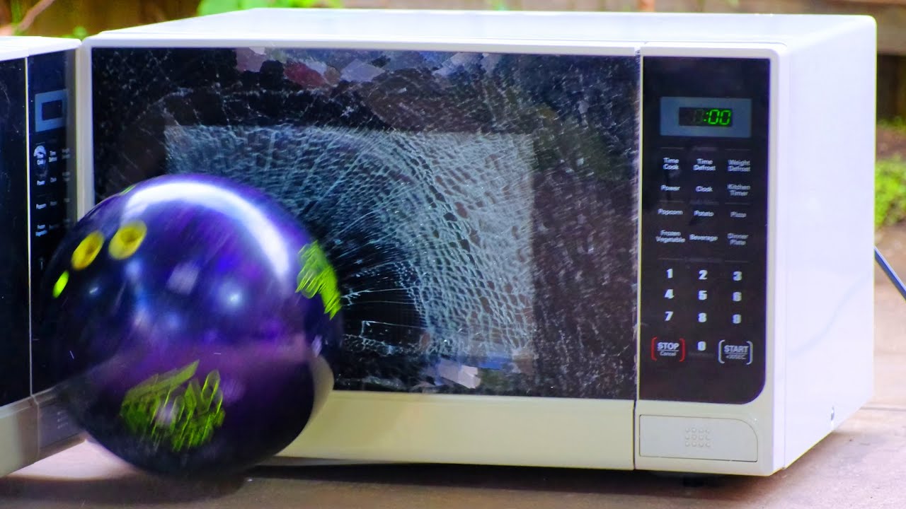 Homemaker Microwave vs. Bowling Ball
