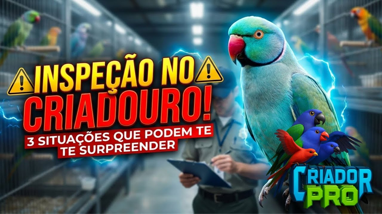Porque ocorre fiscalização em criatórios de aves exóticas? 3 Motivos das inspeções.