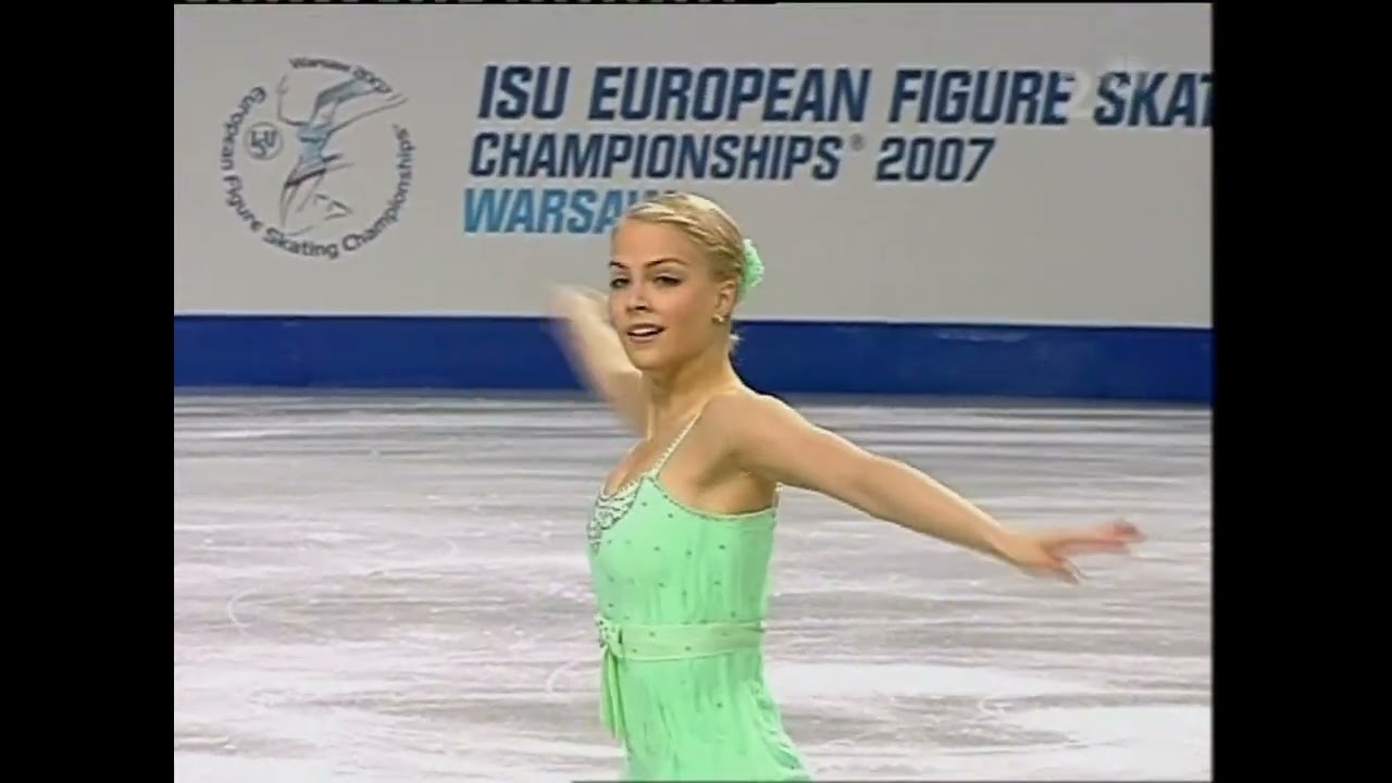 Kiira Korpi - 2007 Europeans - Free Skate 'Phantasia' (se-tv)