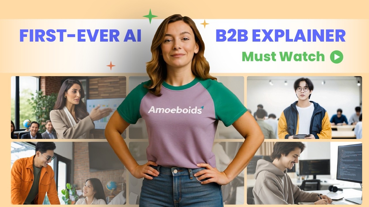 Explainer Video Pros Bring World's First AI Explainer Video for B2B Marketing | AI Content Creation