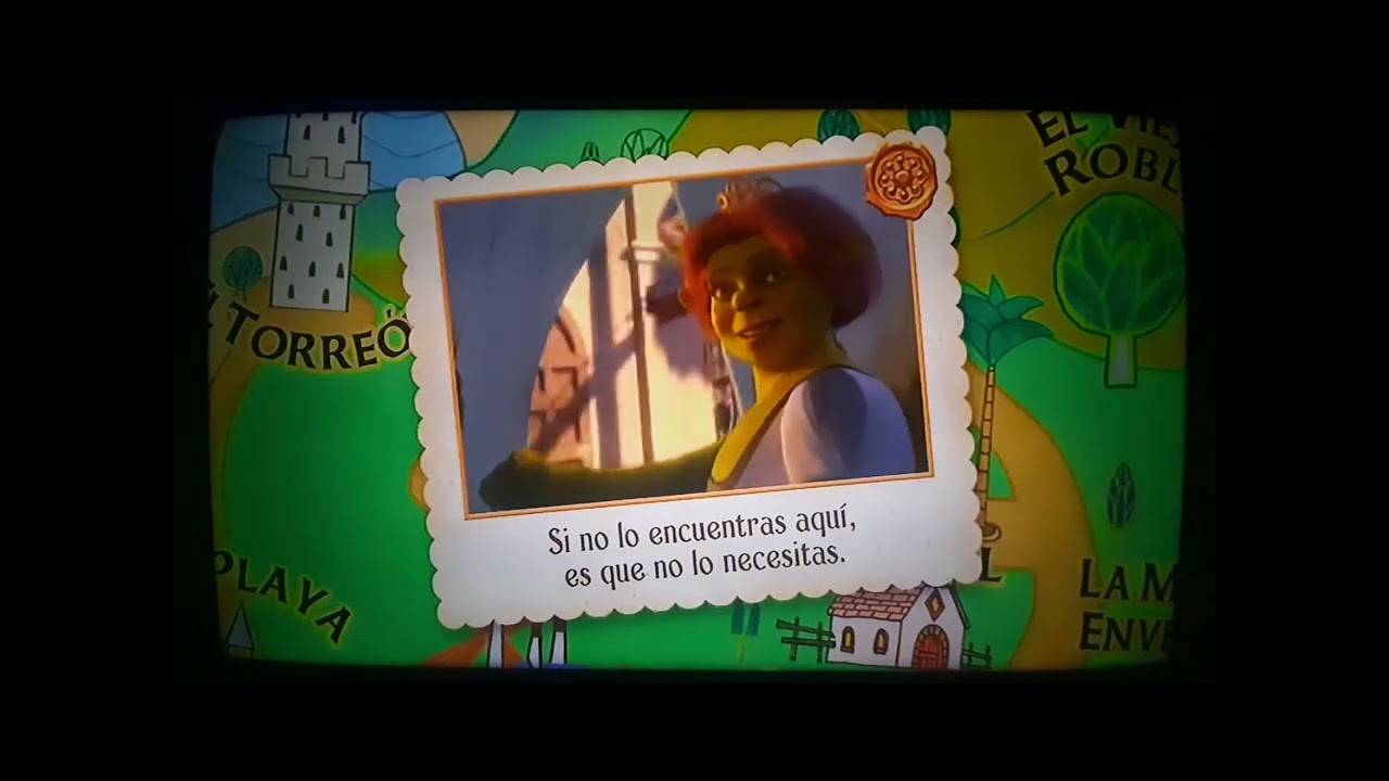 Juegos Del DVD De Shrek 2 (2004) Parte 2/2