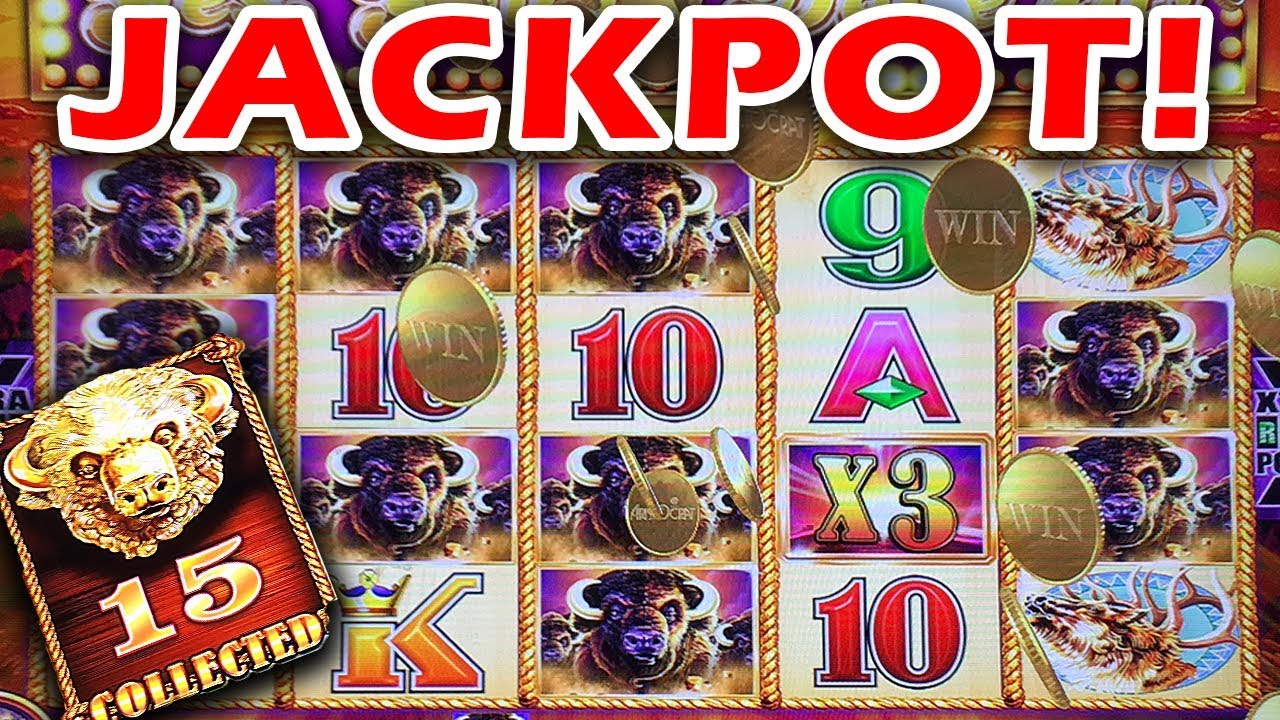 ★JACKPOT HANDPAY!★ HUGE WIN BEFORE LEAVING FOR THE AIRPORT | Buffalo Gold Slot Machine Bonus
