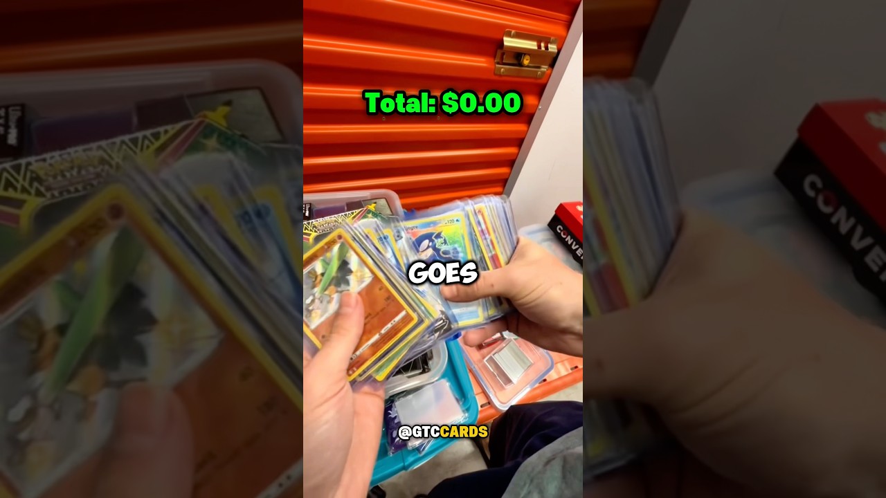 INSANE Pokemon Storage Unit Find 🤯😳 (@dealacent )