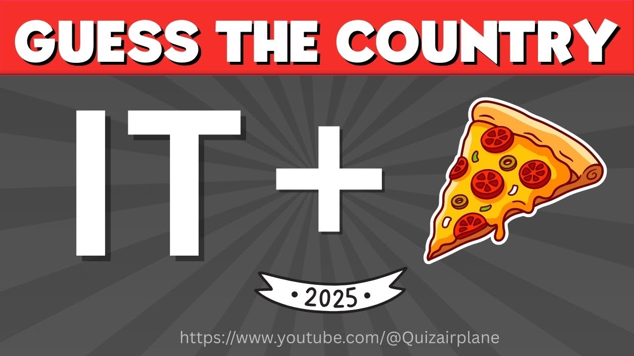 Can You Guess The Country By Emoji ? | Quiz Plane