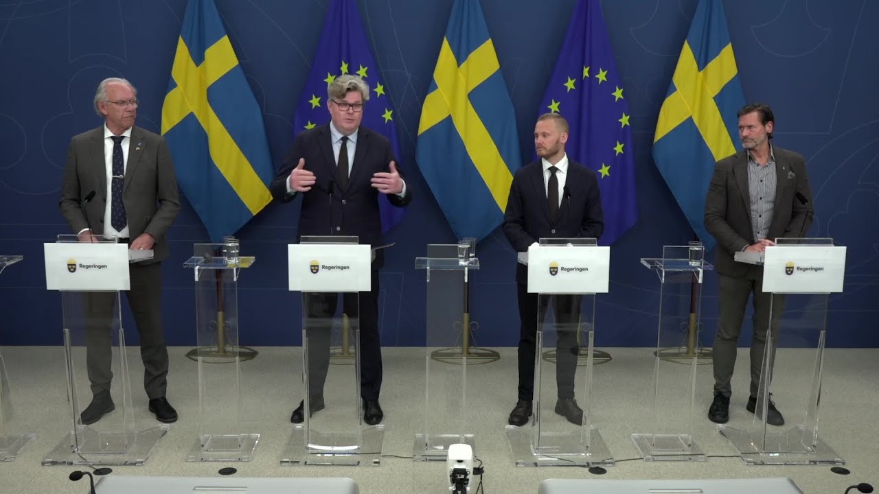 Pressträff om omfattande straffskärpningar