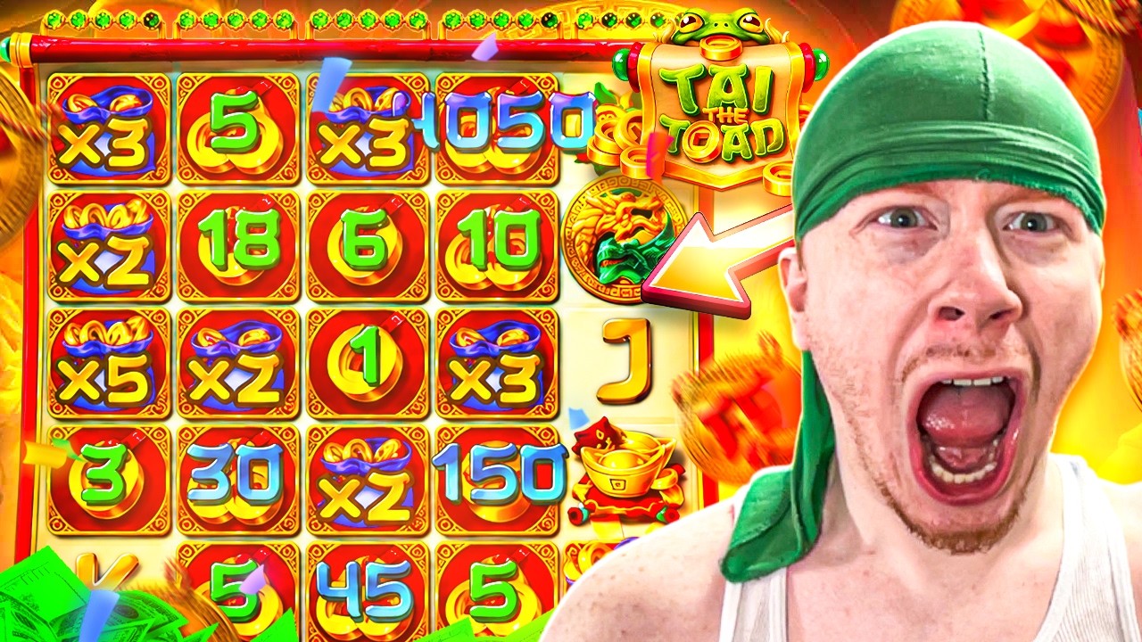 МОЙ САМЫЙ КРУПНЫЙ ВЫИГРЫШ В TAI THE TOAD! (4000x)