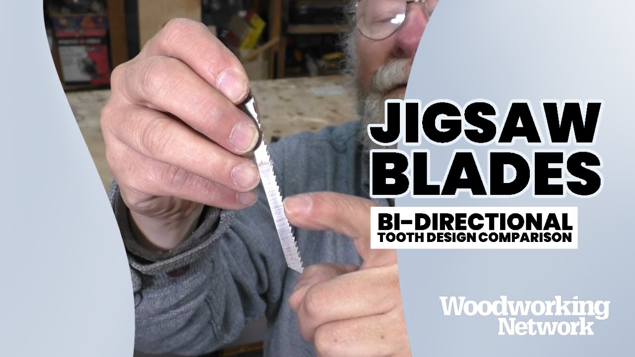 INTHE SHOP: Bi-directional jigsaw blades for smoother cuts