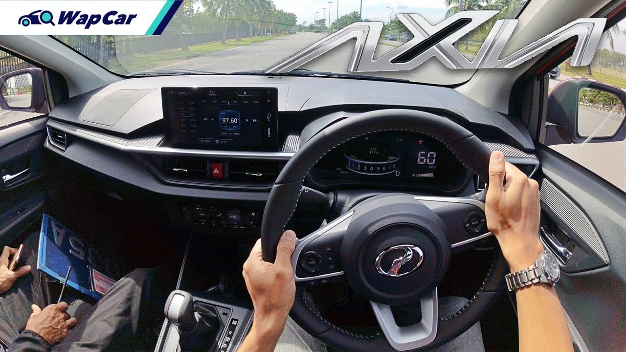 First Drive of D74A 2023 Perodua Axia (Toyota Agya & Daihatsu Ayla) 1.0L D-CVT - One Take | WapCar