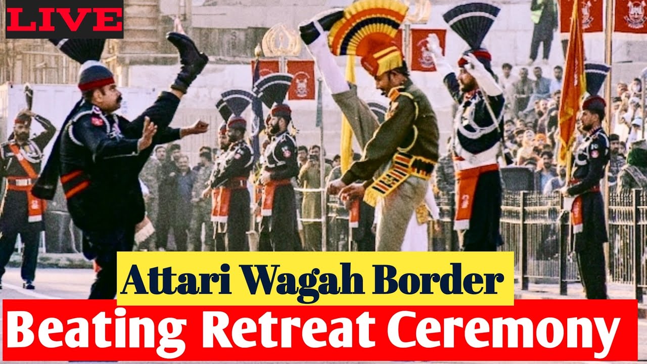 Beating Retreat Ceremony | Attari Wagah Border parade | India Pakistan Border | #attari #wagahborder