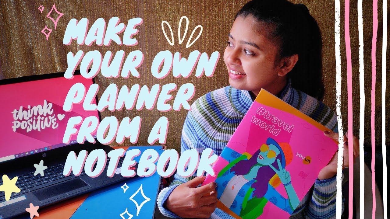 How to make a planner using Notebook 2022 | Easy and Affordable DIY Planner |