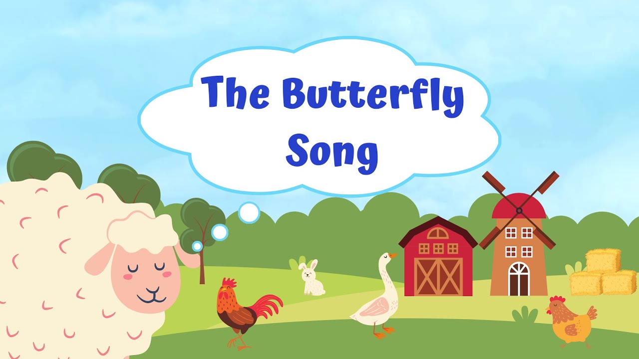 The Butterfly Song (If I Were a Butterfly) by Debby Kerner & Ernie Rettino | Lyric Video