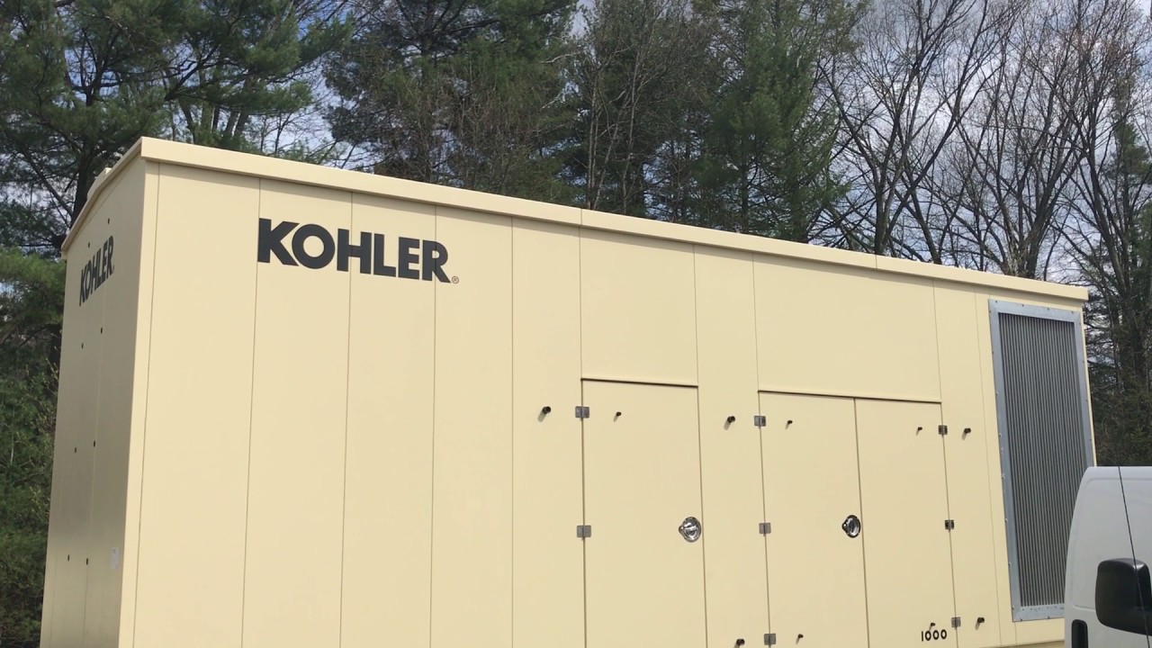 Starting up Kinsley Power's first KD1000 Kohler Diesel Generator