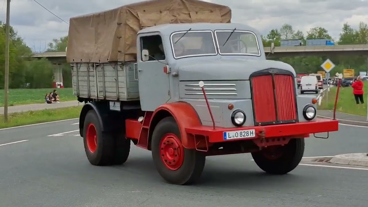 24. OLDTIMERTREFFEN IN WERDAU 2025 Teil 1 ABSCHLUSSKORSO