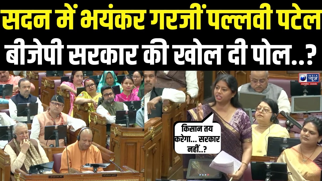 Pallavi Patel Speech: विधासनभा में योगी सरकार पर भयंकर गरजीं पल्लवी पटेल! खोल दी बीजेपी की पोल?
