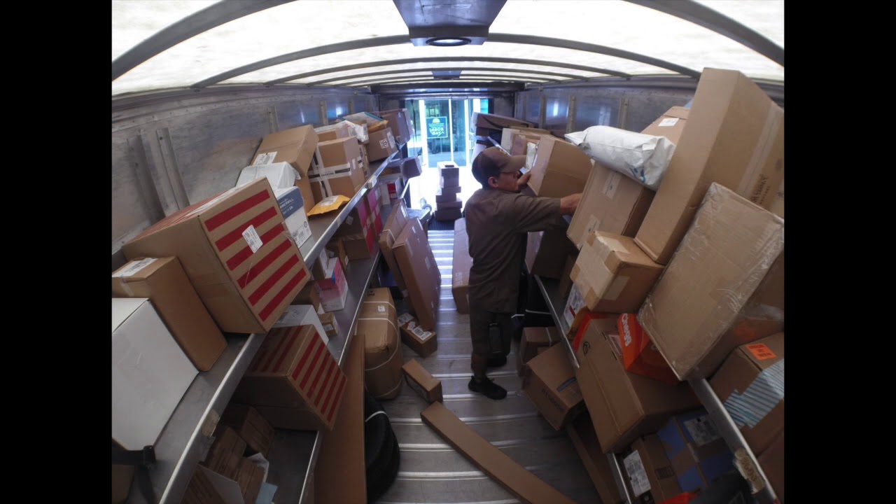 A Day in the life of a UPS Package Car Driver