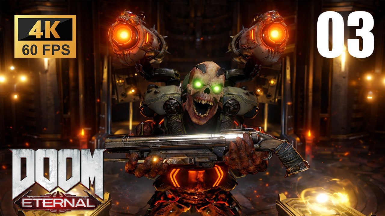 DOOM ETERNAL - Part 3 Playthrough (NO COMMENTARY)