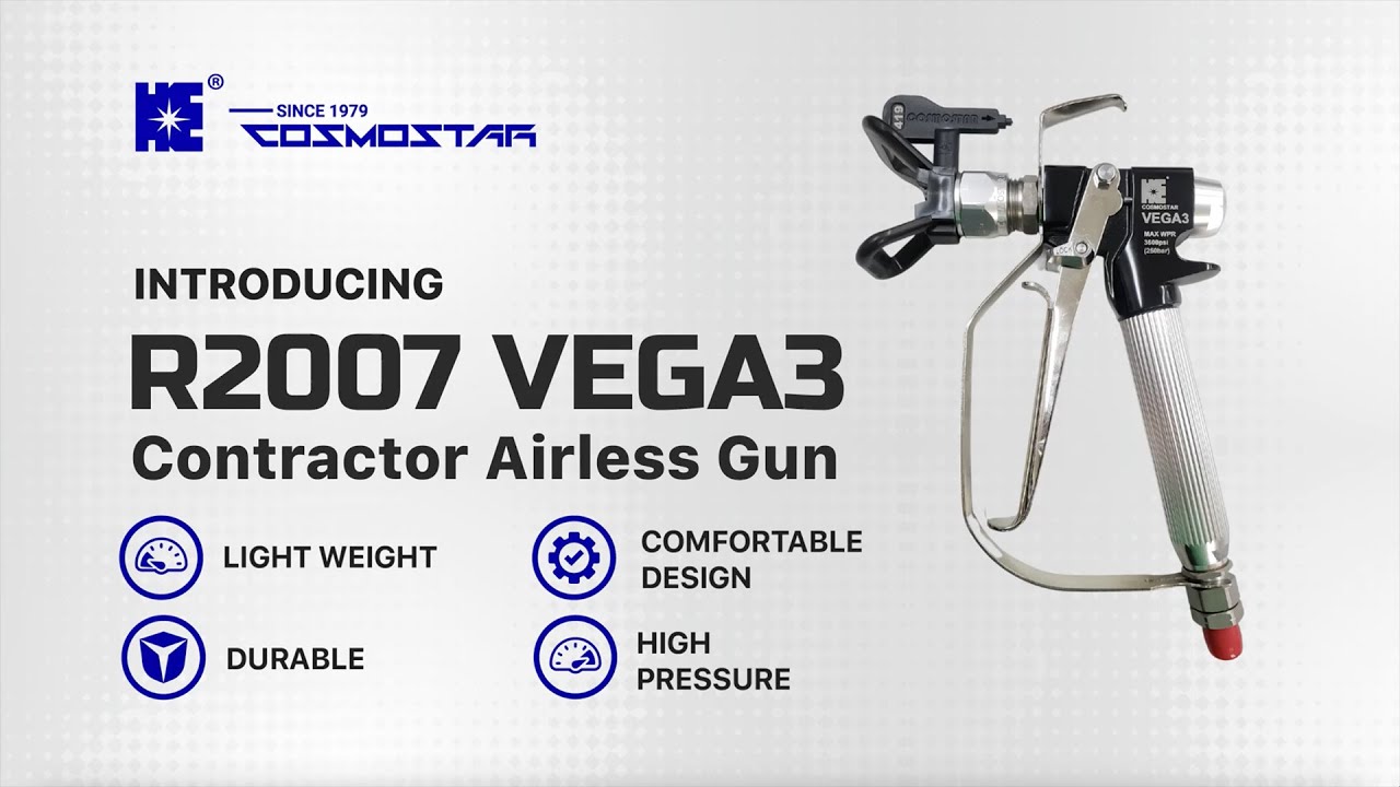 Introduction to R2007 VEGA3 Contractor Airless Gun