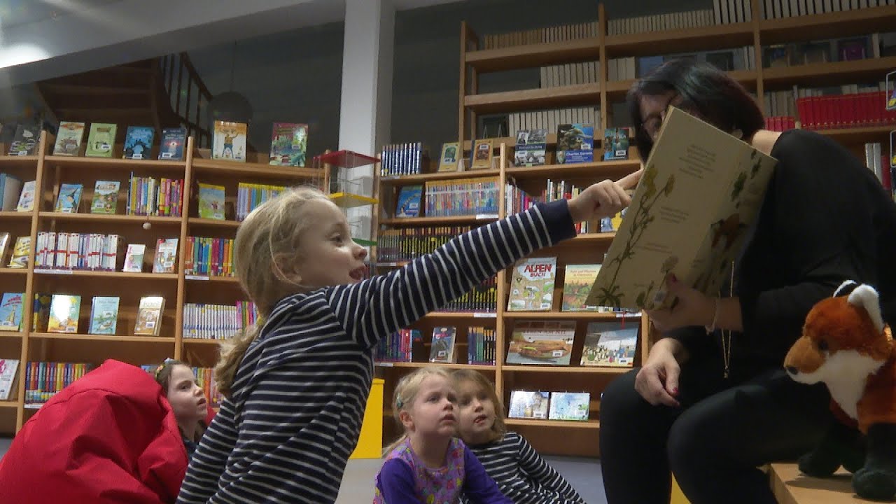 Kinderlesung in der Stadtb&uuml;cherei Schwechat