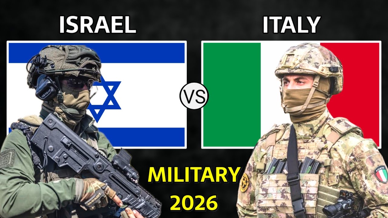 Israel vs Italy Military Power Comparison 2026