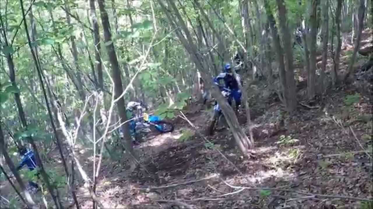 YAMAHA WR250R fun ride Final Stage Hard Enduro Race モンスク2015