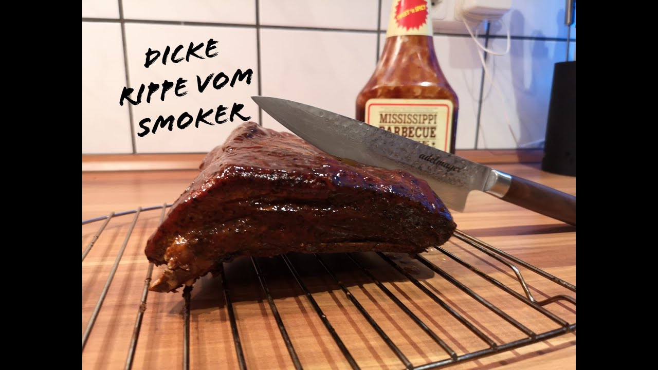 Dicke Rippe vom Smoker / Zum Nachmachen