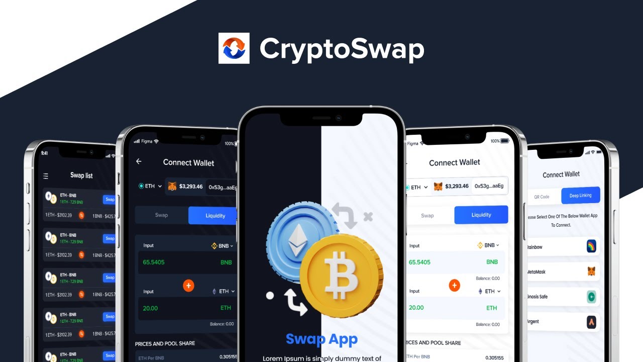 Best Crypto Swap | Crypto Exchange | Swapping App | Crypto Swap Application | Crypto Wallet