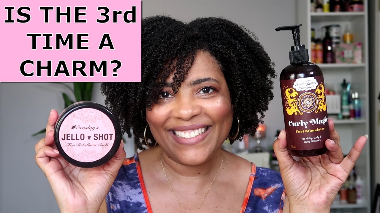 WASH N' GO ft. UFD CURLY MAGIC & ECOSLAY JELLO SHOT | FINAL REVIEW | NaturalRaeRae