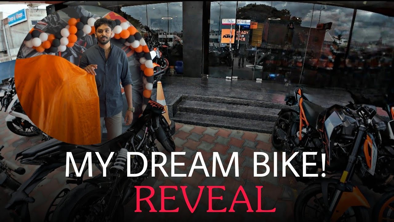 “Finally… revealing my DREAM BIKE today 😳🔥You all asked for it. Today you get it.”