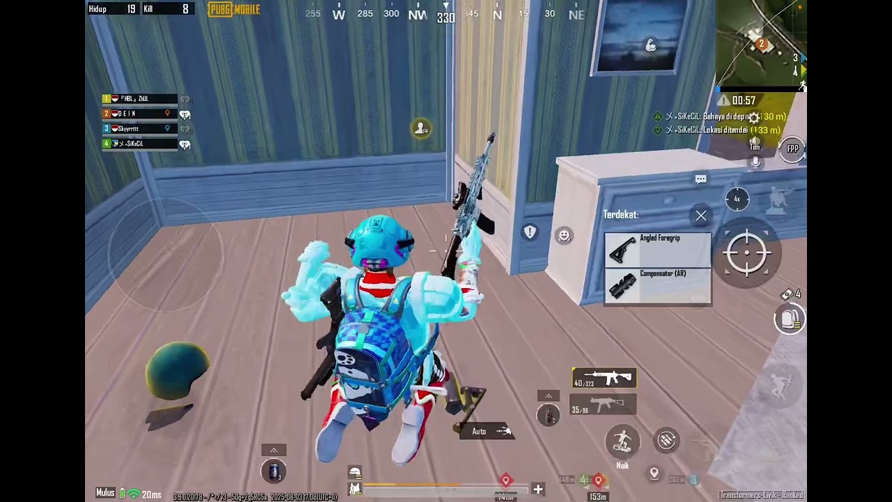 TEST GAME PUBG MOBILE 🔥 IPAD AIR 5 CHIP M1 😍 DEVICE IDAMAN 💙