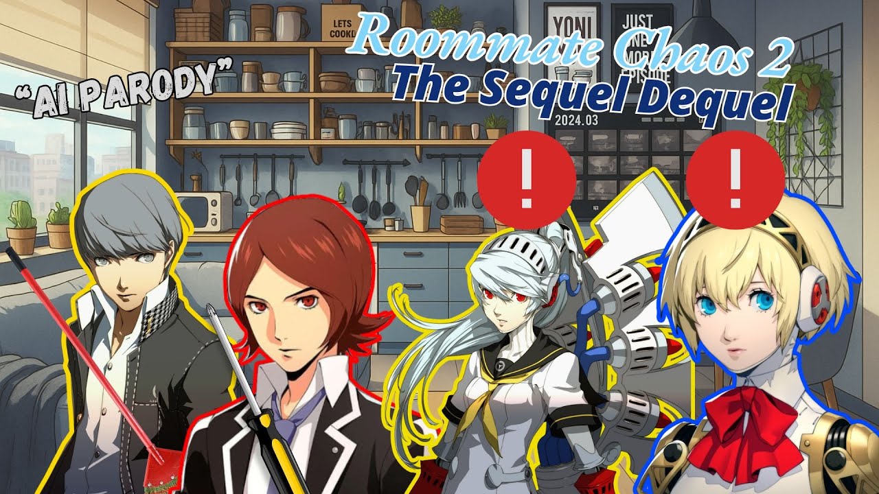 Persona Protagonists: Roommate Chaos 2 The Sequel Dequel