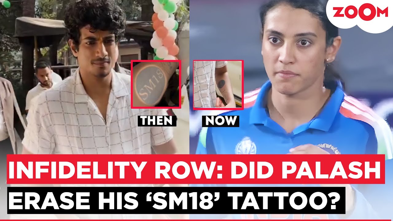 Did Palash Muchhal REMOVE his &lsquo;SM18&rsquo; tattoo dedicated to Smriti Mandhana after wedding controversy?