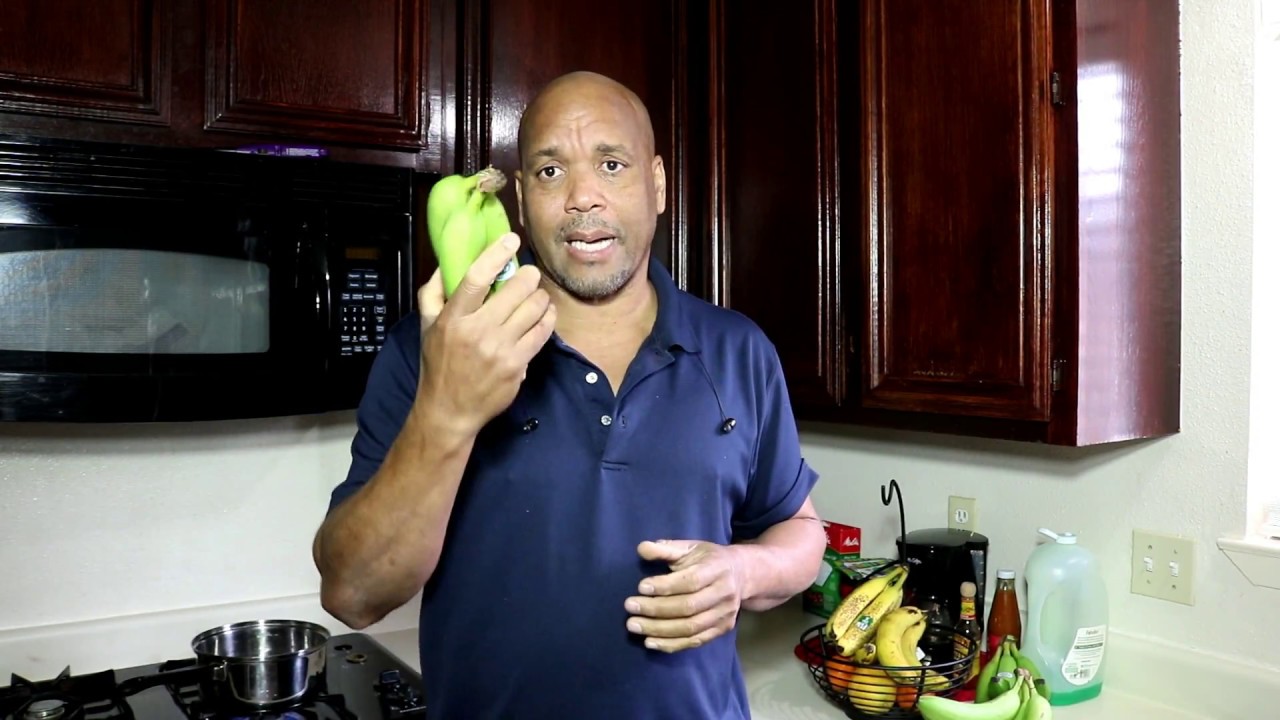 How I Cook Green Bananas With Or Without Skin