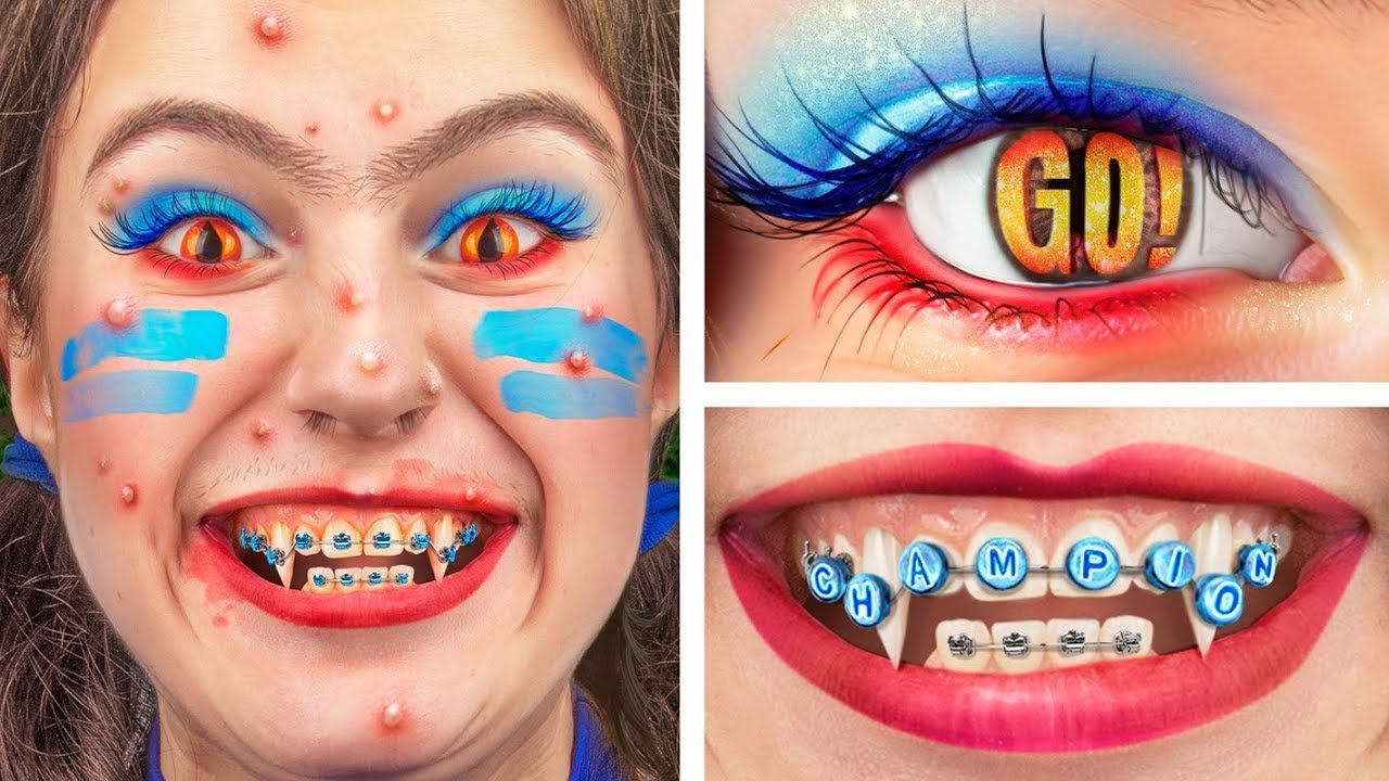 Vom Nerd Cheerleader zur Sch&ouml;nheit / Extremes MakeOver mit Gadgets von Tik Tok