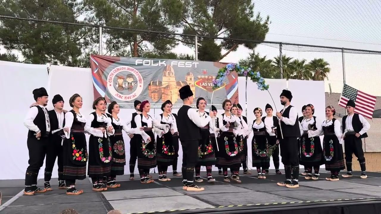 IGRE IZ CRNOREČJA - KUD Vuk Karadžić Vankuver, “Folk Fest Las Vegas 2025”