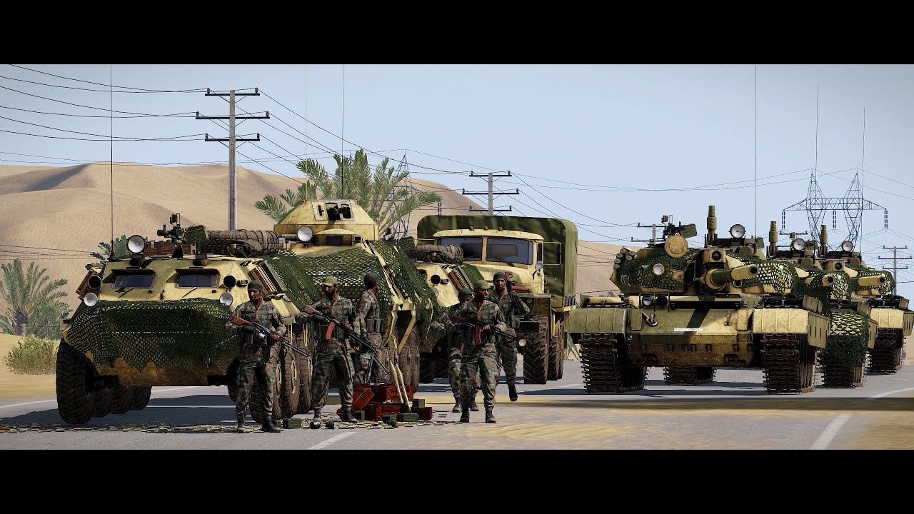 ArmA 3 Zombies | Takistan Military Vs Zombies | Takistan Mechanized Infantry