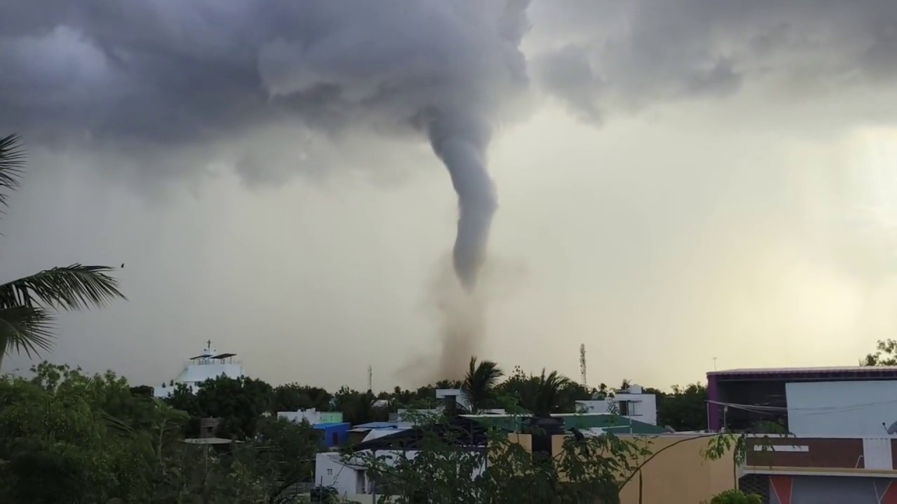 Strong Tornado Hits near Thoothukudi, Tamil Nadu, India - Jun. 21st, 2026