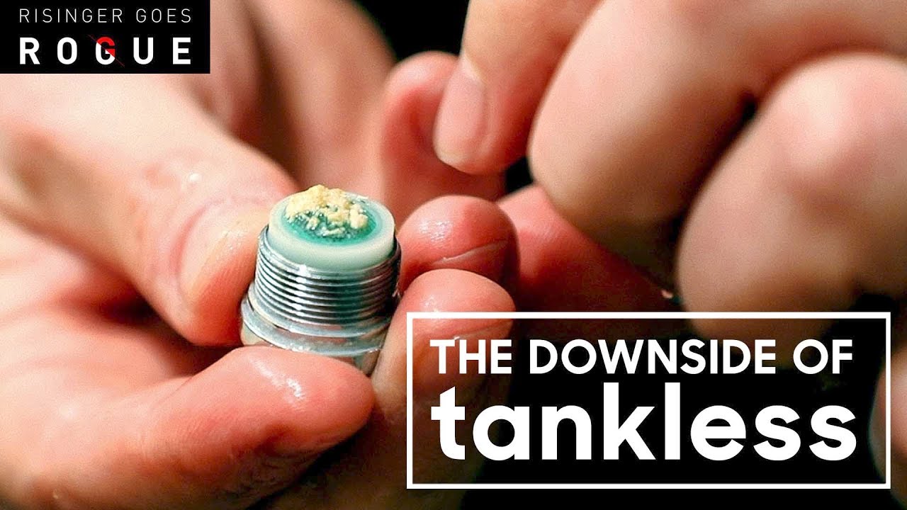 The Bummer for Tankless Water Heaters - Fixing a Scale Issue