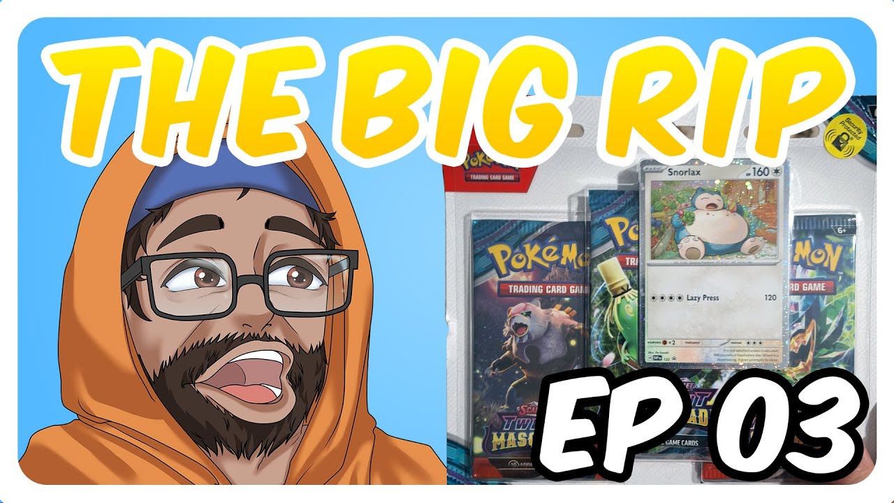 Big Rip Ep 03 - Snorlax 3 Pack Blister, Will I hit? #pokemon #pokemoncards