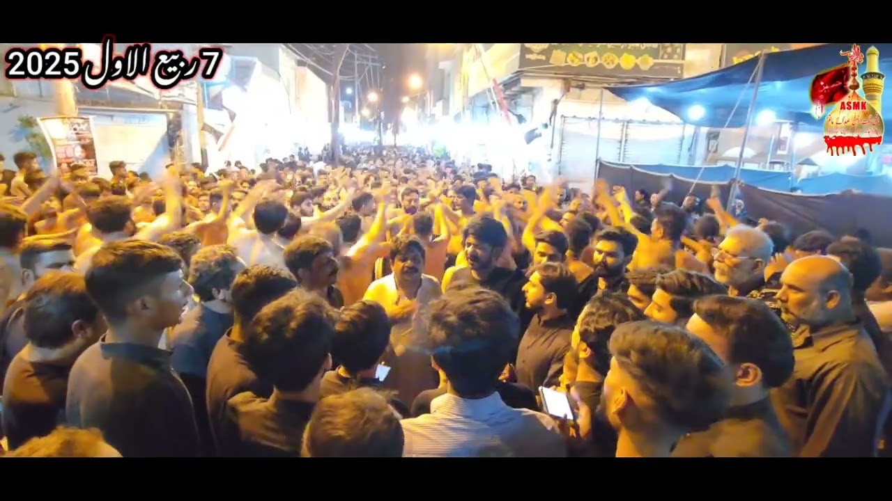 Matamdari 7th Rabi ul Awal 2025 Markazi Jaloos Korangi J.1 Aerea Sangat Sada e Matam Raja Party Kar