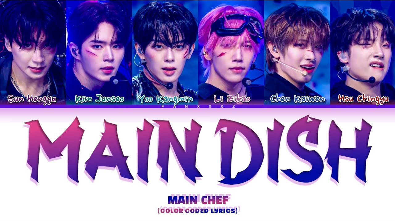 BOYS II PLANET 'MAIN DISH' (MAIN CHEF) [DEBUTCONCEPTBATTLE] Color Coded Lyrics