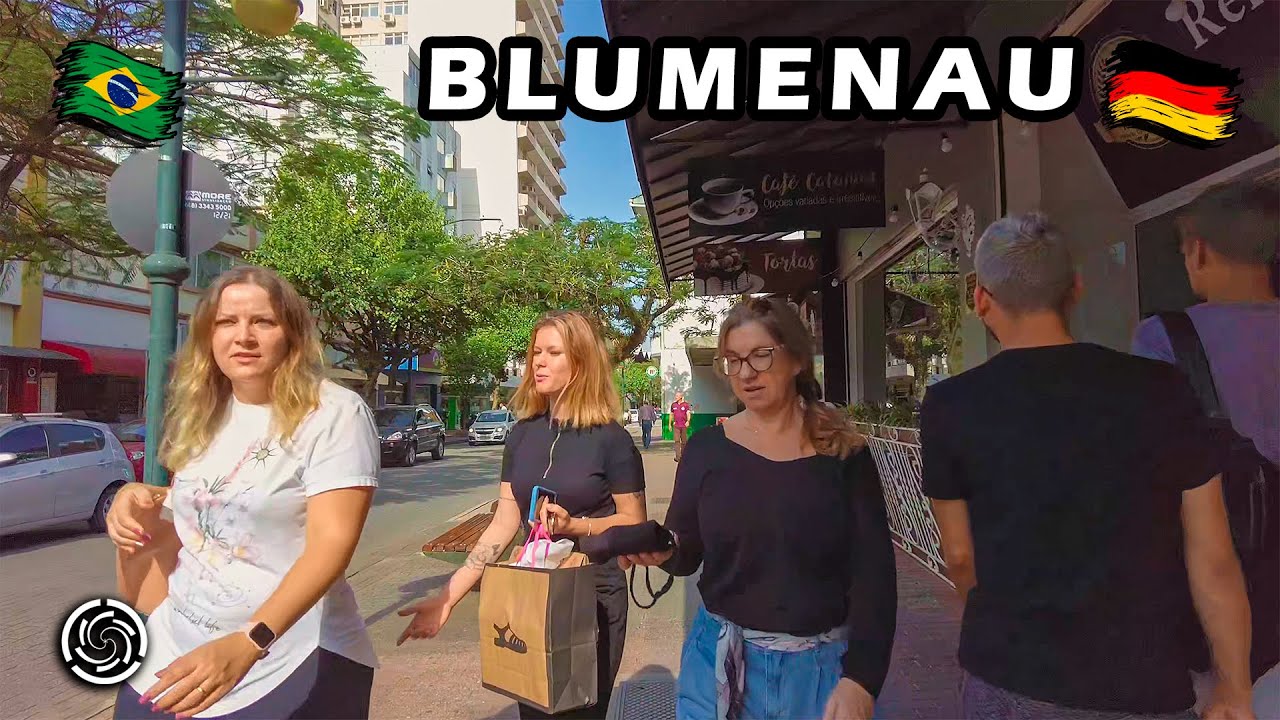 🇧🇷 BLUMENAU 🇩🇪 The Most German City in Brazil | Santa Catarina, Southern Brazil |【 4K UHD 】