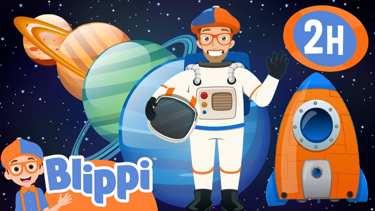 Outer Space Song | BLIPPI | Educational Songs For Kids