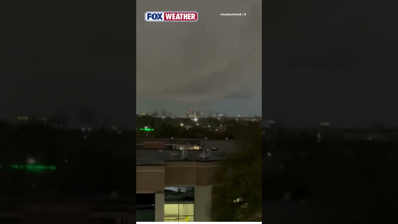 POWER FLASH: Blue Lights Flickered In The Night Sky Over Houston, Texas, This Weekend